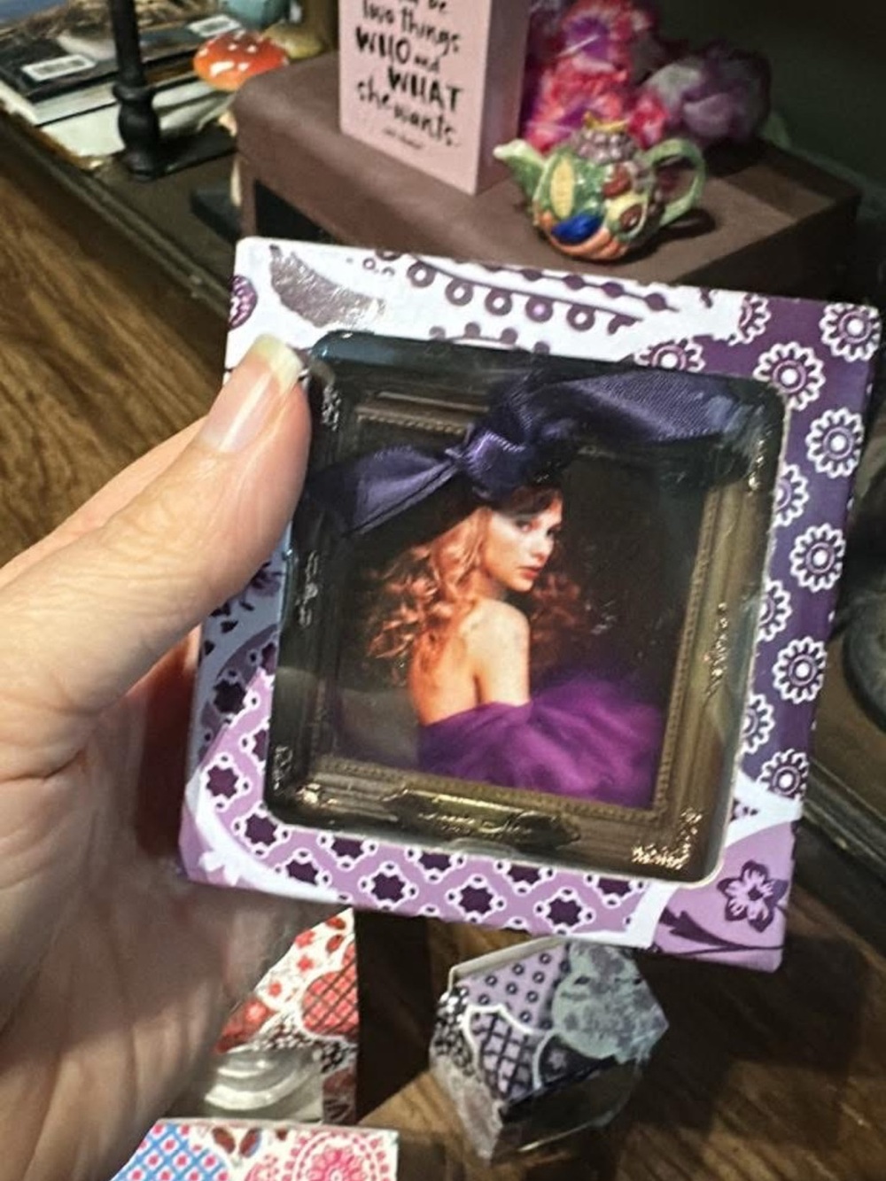 Taylor Swift Speak Now Ornament Frame